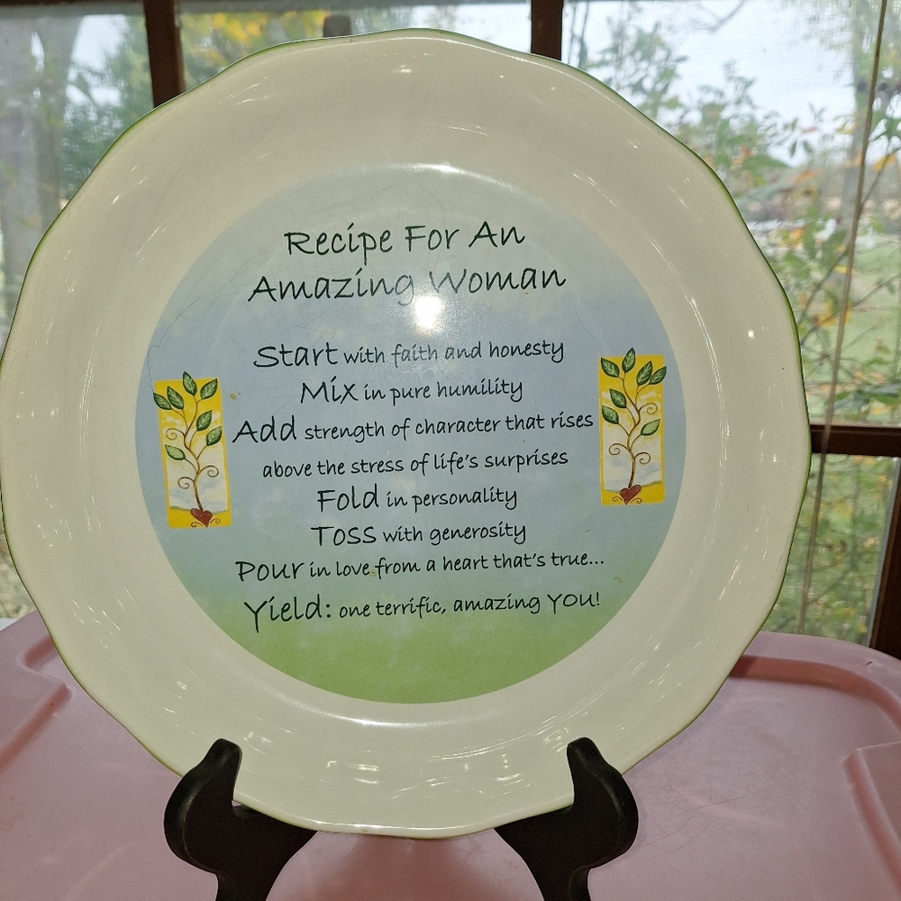 Abbey Press Pie Plate
